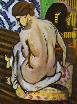 Desnudo de espalda 1918 Resumen Pinturas al óleo